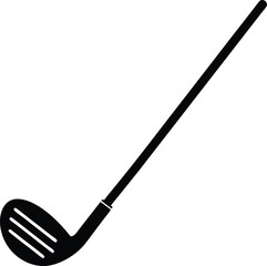 golf club icon vector illustration