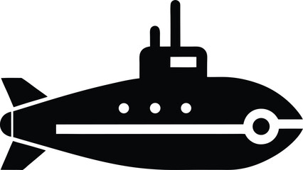 Fototapeta premium submarine icon vector illustration