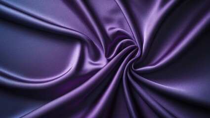 Obraz premium Dark blue, purple, and pink silk satin create an abstract elegant background. Color gradient and silky smooth material.
