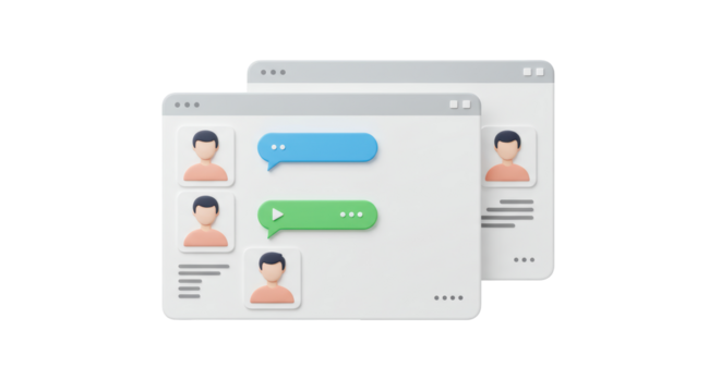 Isolated Chat Screen