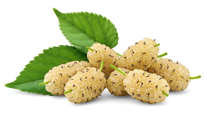 White Mulberries: High-Quality Images & Fresh Stock Photos