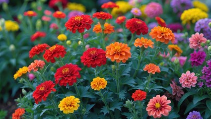 Zinnia Flower: A Vibrant and Decorative Plant in Gardens and Parks