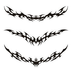 Modern Tribal Border and Tatto Set