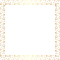 Holy Angel with star frame. Christmas star, cute cartoon new year holidays 2d illustration