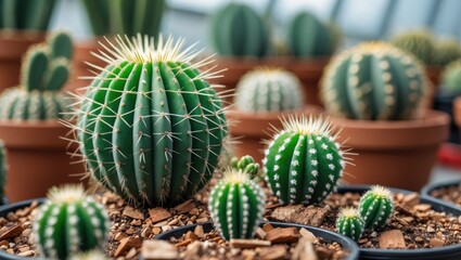 The appeal of a petite cactus in a pot