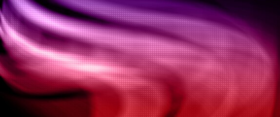 purple and pink abstract wave with motion blur and halftone texture