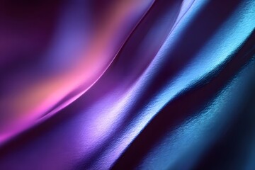 Fototapeta premium metallic wave texture in purple colors