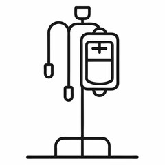 a medical device used to administer fluids, medications, and nutrients directly into a patient's bloodstream through a vein
