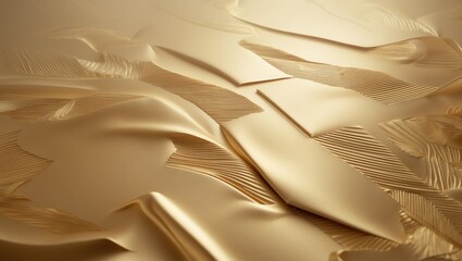 Design with a Gold Pattern Background