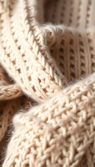 Obraz premium close up of a knitted sweater