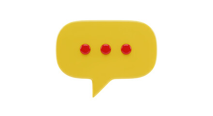 Isolated Speech Bubble