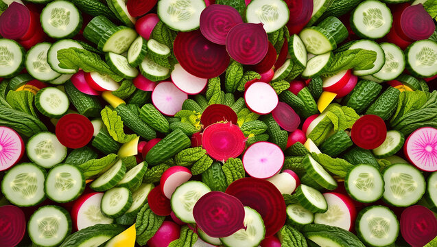 Healthy Food Backdrops – Fresh Vegetables and Farm Produce in High-Quality Backgrounds