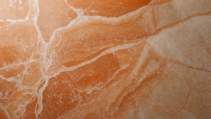 Beige Abstract Texture of Old Artificial Granite on Textured Orange Background with Light Orange Surface, Polished Granite Tile
