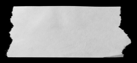 Torn paper on black