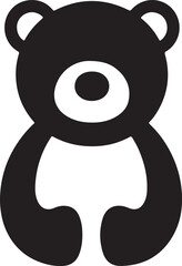 coloring panda for kids silhouette  © Creative Art