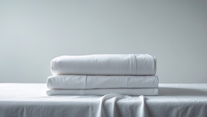 Zoomed-in shot of sheets