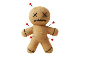 Isolated Voodoo Doll