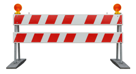 Isolated Road Barrier