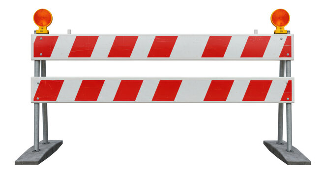Isolated Road Barrier