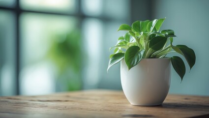 Table made of wood with a background