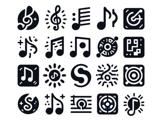 Music Signs Vector Icon Pack