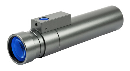 Isolated Metal Flashlight