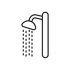 Shower Vector icon