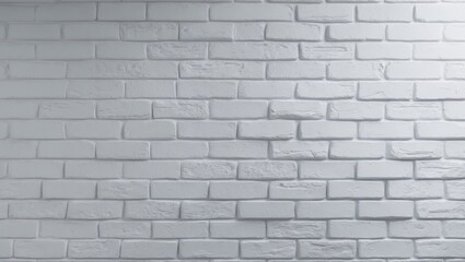 Naklejka premium Abstract white brick pattern with weathered concrete appearance