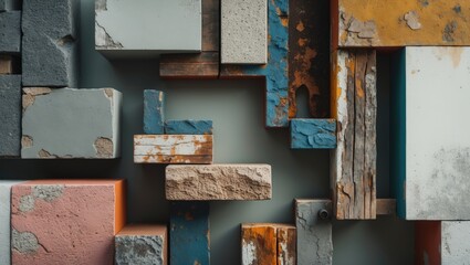 block stone patterned design