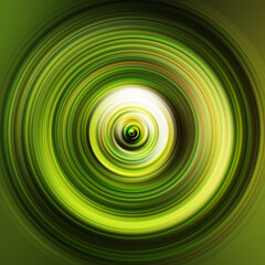 Colorful radial motion effect. Abstract rounded background. Color curves and sphere. Multi color gradient rings and circles wallpaper. Colored texture backdrop and banner.