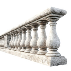 Fototapeta premium Elegant Stone Balustrade Timeless Design Classic Architecture