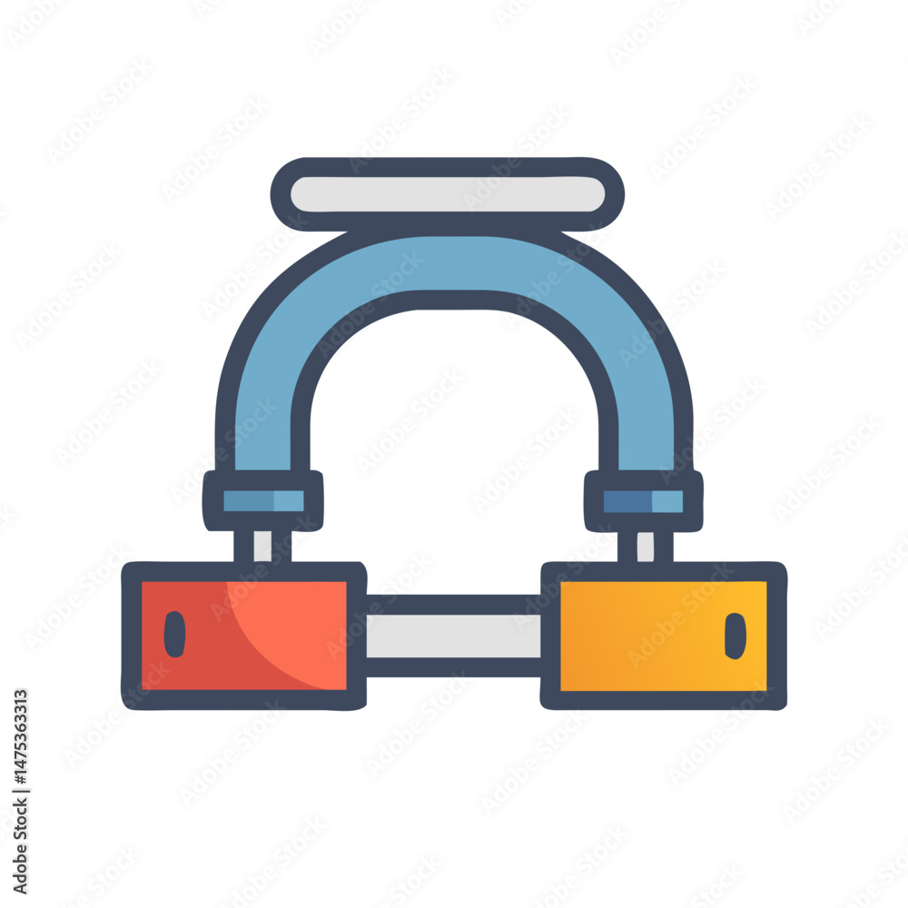 Poster abstract network architecture connection isolated on a white background
