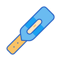 Illustration of a prepaid payment card on White Background