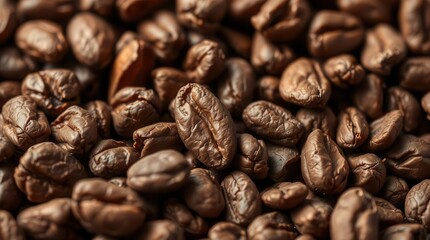 Naklejka premium Close-Up of Chocolate Cocoa Nibs for Culinary Ingredient