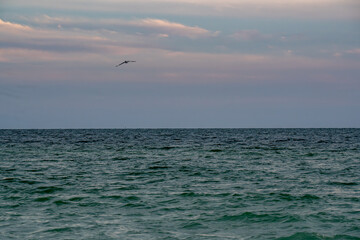 Sunset over the Gulf