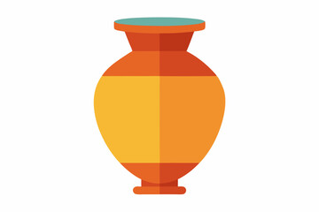 vase isolated on white background
