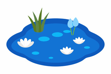 illustration of a fish in the water