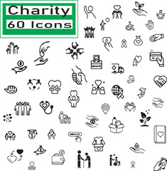 Helping Hands: Charity Icon Set