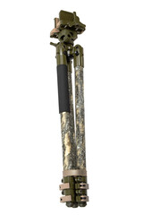 Hunting Tripod with Camouflage Legs and Leveling Knobs