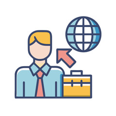 Global Business Icon: International Career, Opportunities, and Growth