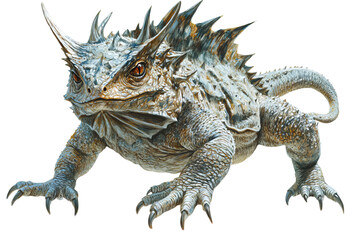 A strikingly detailed lizard showcasing unique textures and features.