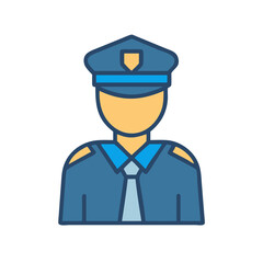 Police officer icon - Law enforcement and security