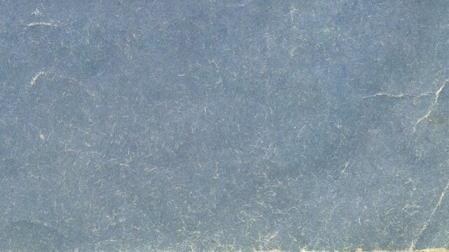Old blue book cover background. Texture of vintage cardboard.