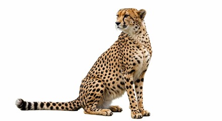 Fototapeta premium Cheetah animal wildlife feline predator carnivore mammal african cat nature wild animal cheetah