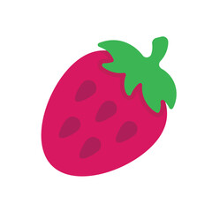 Strawberry Vector icon
