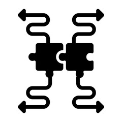 Diversification Strategy Icon