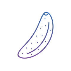 Cucumber Vector icon
