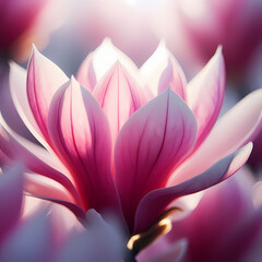 Closeup of Magnolia flower