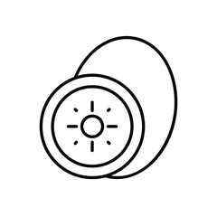 Kiwi Fruit Vector icon