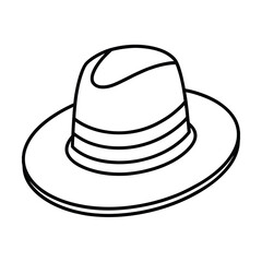 hat vector illustration